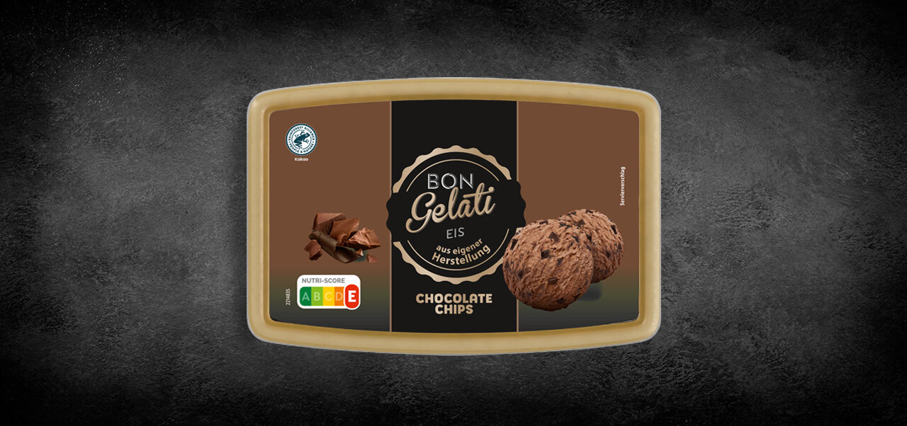 Produktbild vom Bon Gelati Chocolate Chips 1 Liter