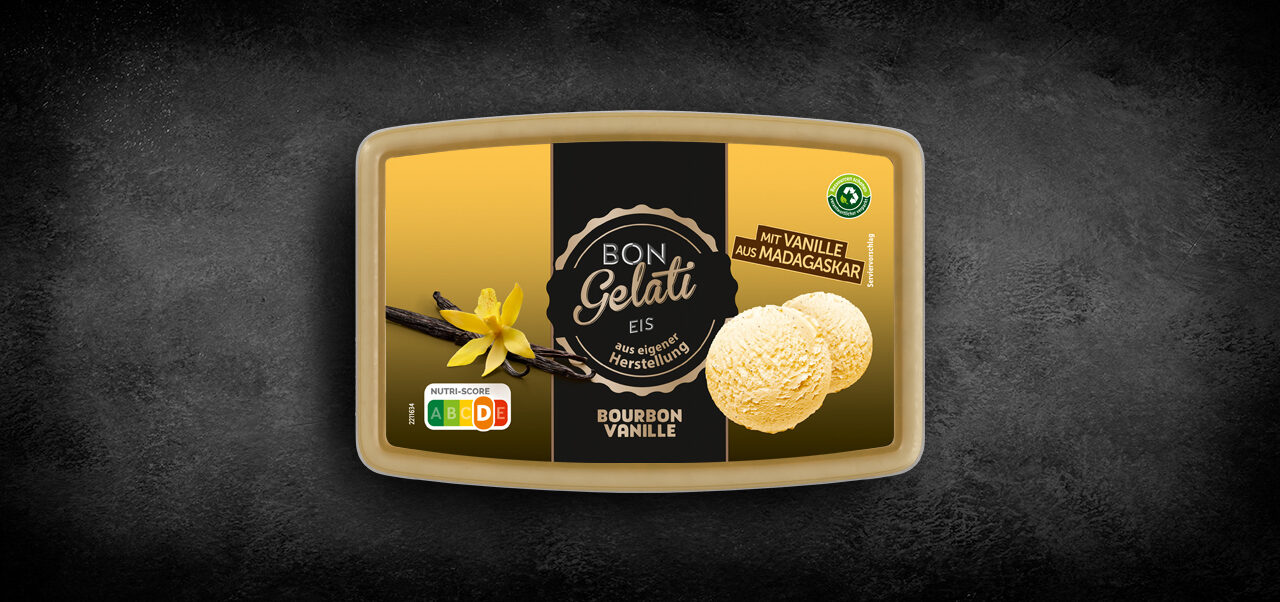 Produktbild vom Bon Gelati Bourbon Vanille 1 Liter