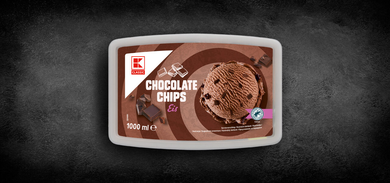 Produktbild vom K-Classic Chocolate Chips 1 Liter