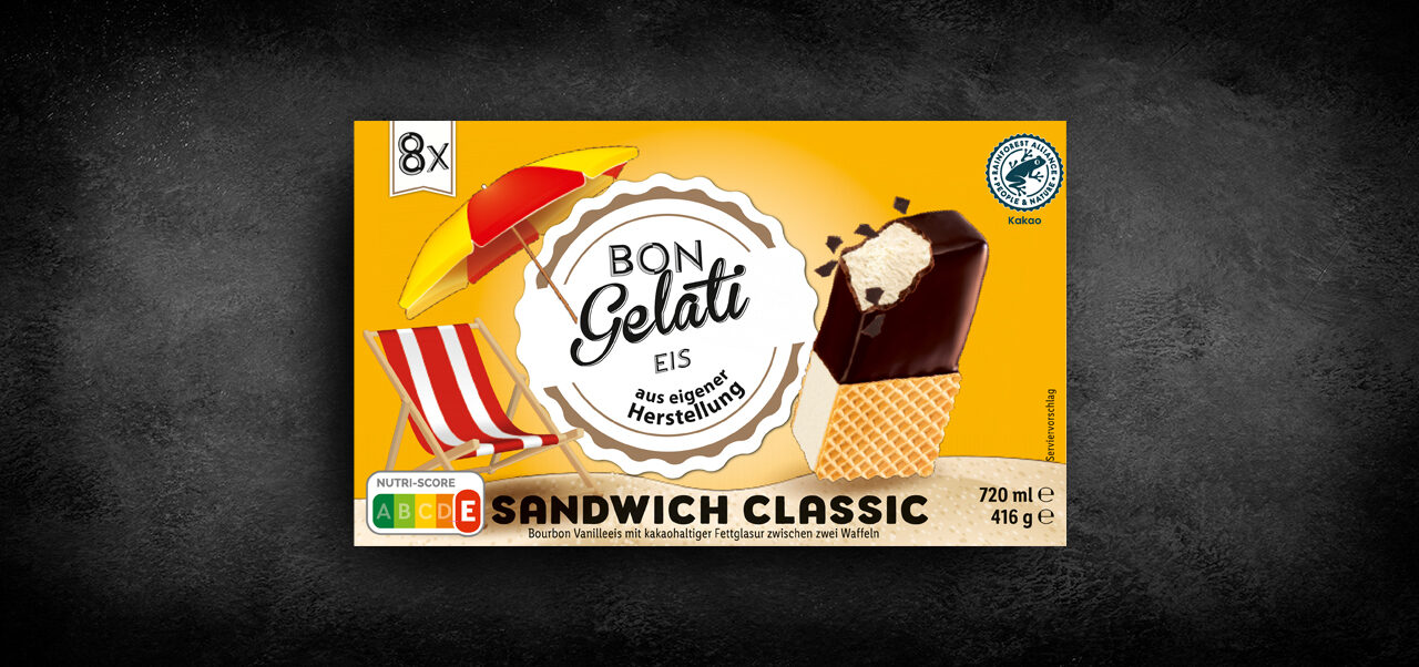 Bon Gelati Sandwich Classic